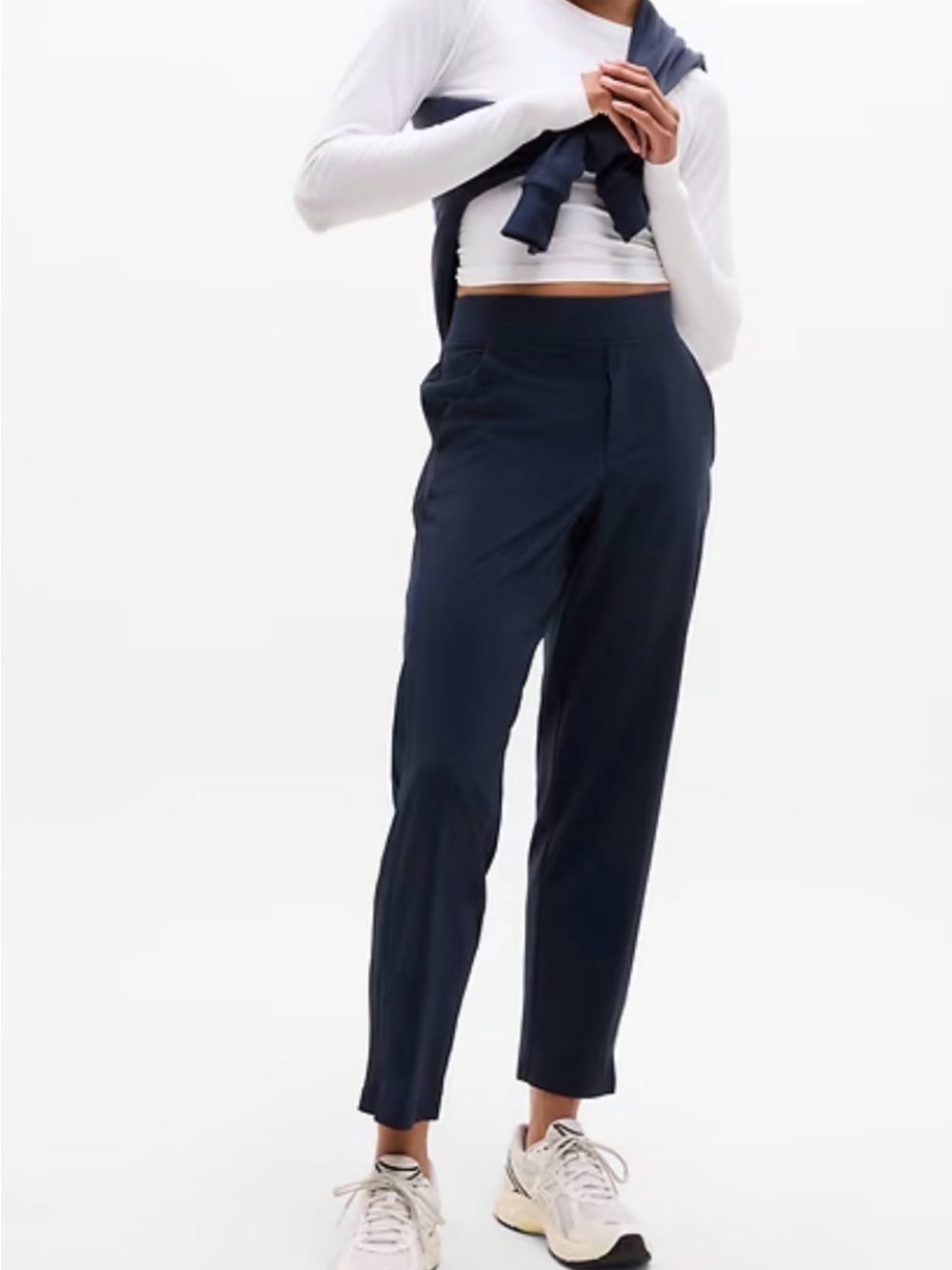 Athleta Brooklyn Ankle Pants in Navy | Size 00